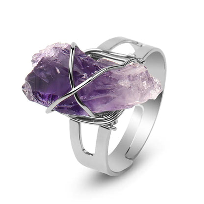 Stone Crystal Ring