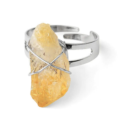 Stone Crystal Ring